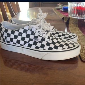 Checkered vans